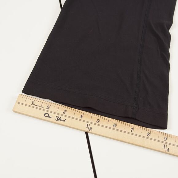 Lululemon Groove Super High Rise 23" Crop Black Leggings Womens Sz 14 - Picture 6 of 10
